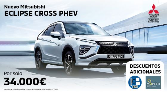 Nuevo Mitsubishi Eclipse Cross PHEV por solo 34.000€