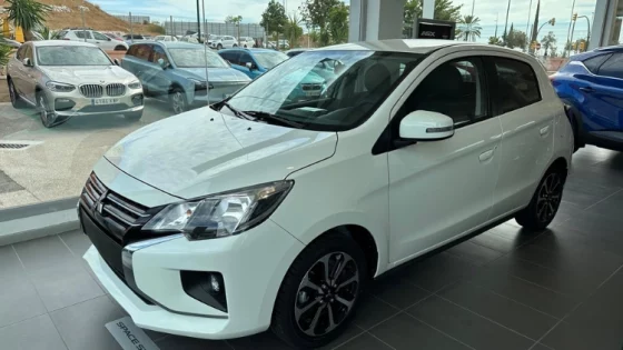 Mitsubishi Space Star utilitario de segunda mano en Málaga, coche compacto y económico en excelente estado